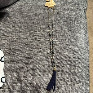 NWT Hannah Global Beaded Necklace with Tassel